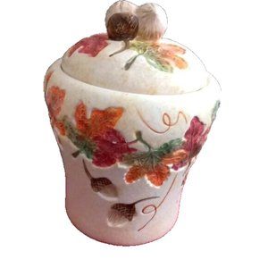 Beautiful Autumn Cookie Jar